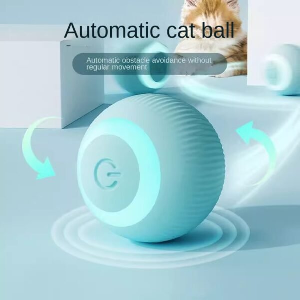 Smart Electric Rolling Cat Toy