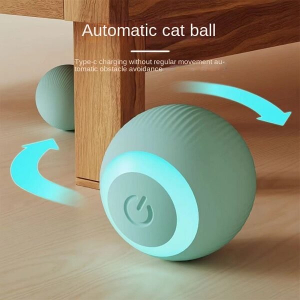 Smart Electric Rolling Cat Toy