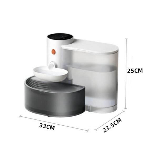 Automatic Gravity-Feed Cat Water Dispenser